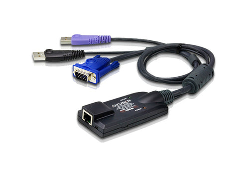 KVM Cable ATEN KA7177 Durable Black 90mm Length