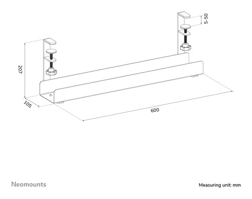 Neomounts ADS07-121BL cable organizer