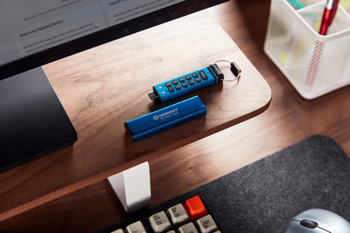 256GB Kingston IronKey Keypad 200 USB-C Flash-Laufwerk FIPS 140-3