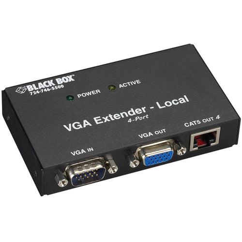 Black Box AC555A-4-R2 AV extender