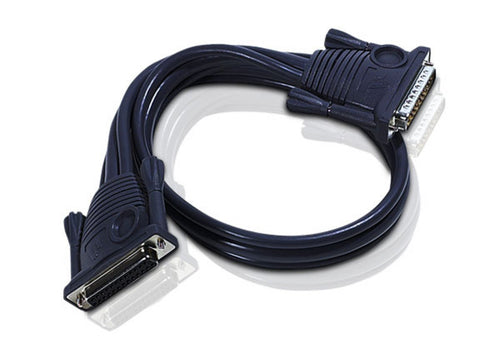 KVM-Kabel ATEN 2L1715 15m DB-25 Stecker/Buchse Schwarz für ACS1208A CS1708A