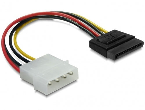 DeLOCK Cable Power SATA HDD > 4pin male – straight