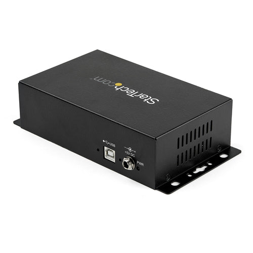 StarTech.com ICUSB2328I USB-auf-RS232-Seriell-Adapter-Hub mit 8 DB9-Ports – USB 2.0, montierbar, Schwarz