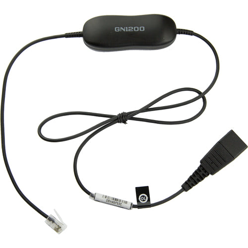 Telephone Cable Jabra GN1200 Black Reliable Connectivity