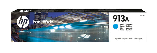 HP 913A Cyan Original PageWide Cartridge ink cartridge