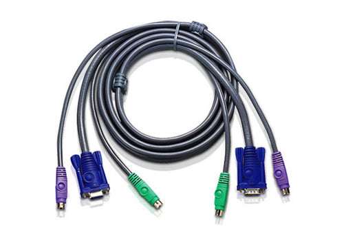 KVM-Kabel 5m ATEN PS/2 VGA-Anschluss für Tastatur und Monitor