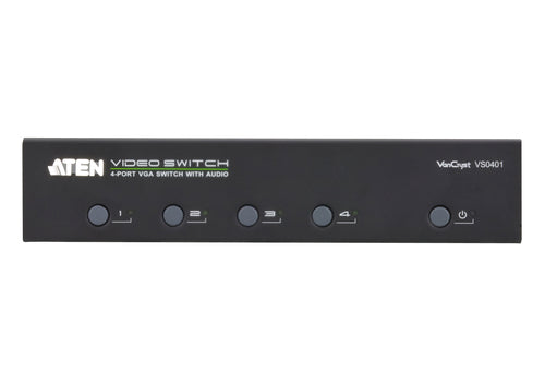 ATEN VS0401 VGA Video Switch – 65m, 300MHz, 1920x1440 Auflösung
