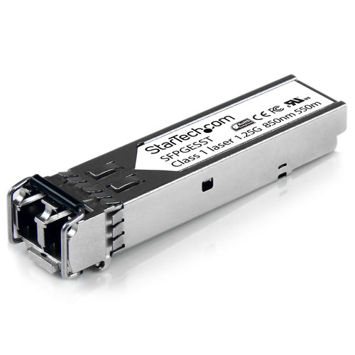StarTech.com SFP-GE-S kompatibles SFP-Modul – 1GbE Multimode-Glasfaser-Transceiver