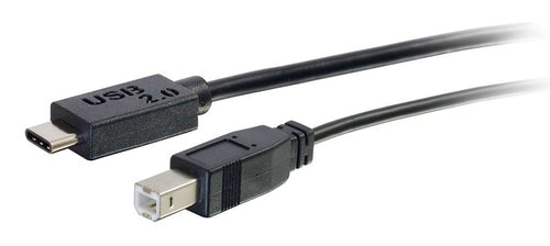 C2G 10ft, USB 2.0 Type C, USB B USB cable