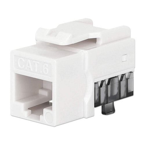 RJ-45 Keystone Modul Intellinet Flach Weiß LSA Buchse