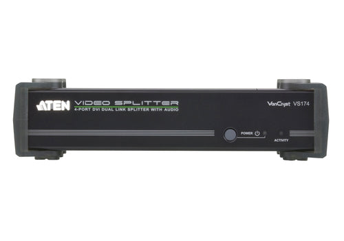 ATEN VS174 DVI-Videosplitter - 4x DVI-D, 2560x1600, Schwarz