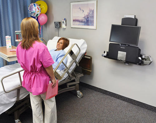 Ergotron StyleView Sit-Stand Combo System with Worksurface