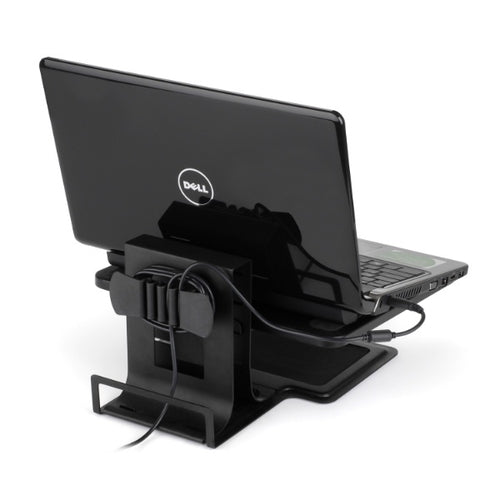 Kensington Verstellbarer Laptop-Ständer K60726WW – Metall & Schwarz – Ergonomisches Design für Zuhause & Büro
