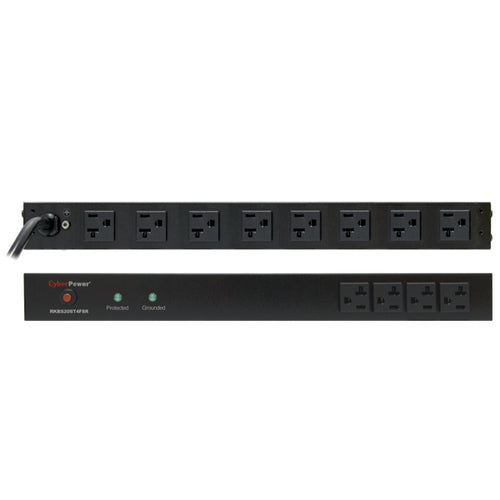 CyberPower RKBS20ST4F8R Surge Protector - 1800J, 12 AC Outlets, NEMA 5-20R