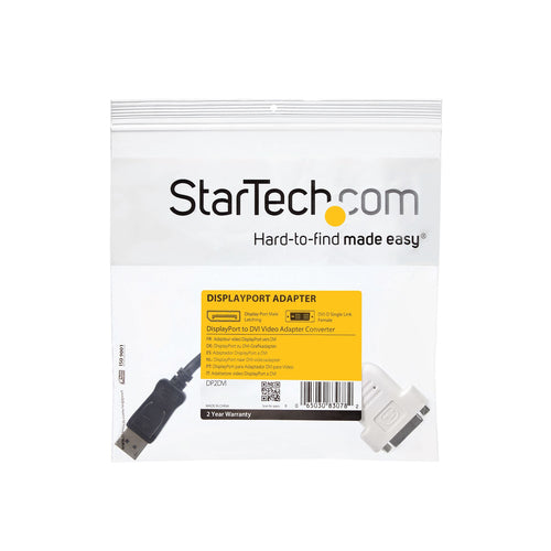 StarTech.com DP2DVI video cable adapter