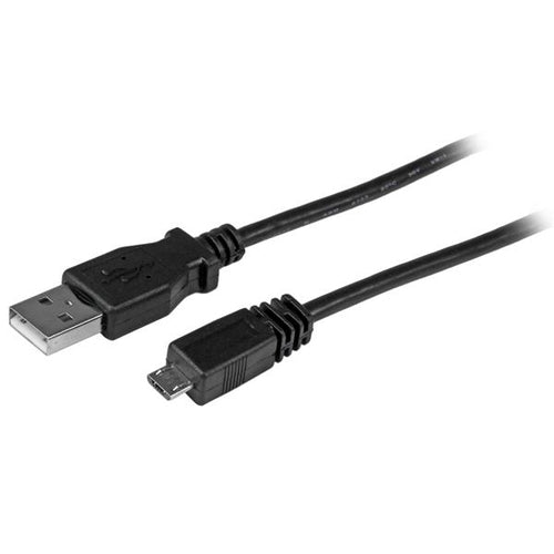 USB A to Micro USB B Cable 10ft | StarTech.com Black