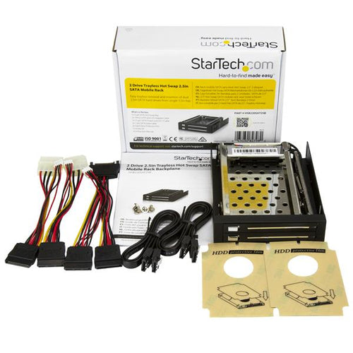 StarTech.com HSB220SAT25B drive bay panel