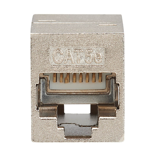 Cat5e In-Line Coupler RJ45 F/F Modular Shielded Connector Tripp Lite