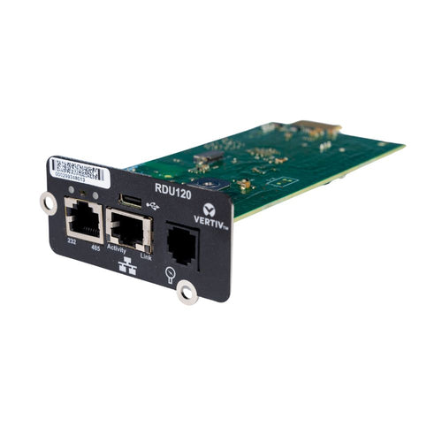 Vertiv Liebert IntelliSlot RDU120 kabelgebundener Ethernet-Controller 1000 Mbit/s Intern