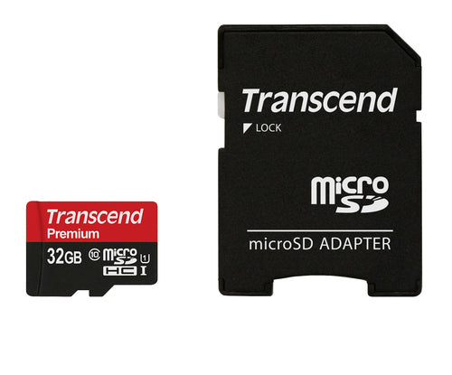 Transcend 32GB microSDHC Class 10 UHS-I