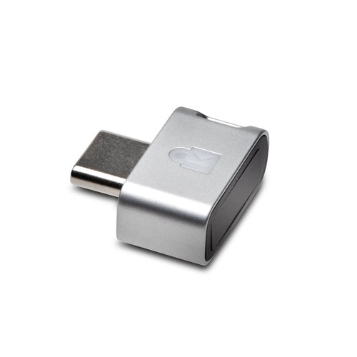 Kensington VeriMark Guard USB-C Fingerabdruckleser | Grau | FIDO2 plattformübergreifender Sicherheitsschlüssel
