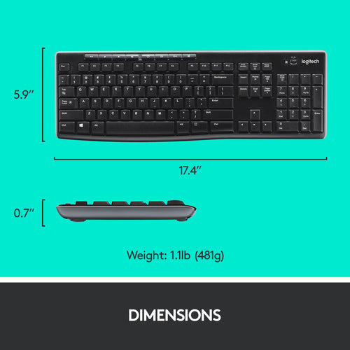 Logitech MK270 keyboard