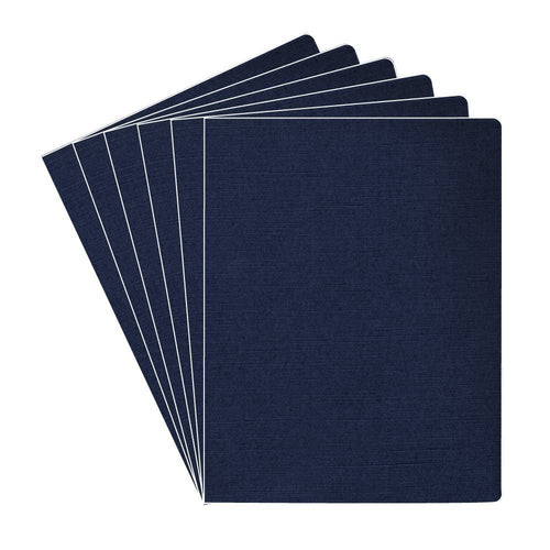 Navy Binding Cover 222mm x 285mm for Professional Presentations - 200 Pack