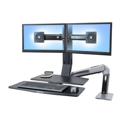 Ergotron WorkFit -A, Dual