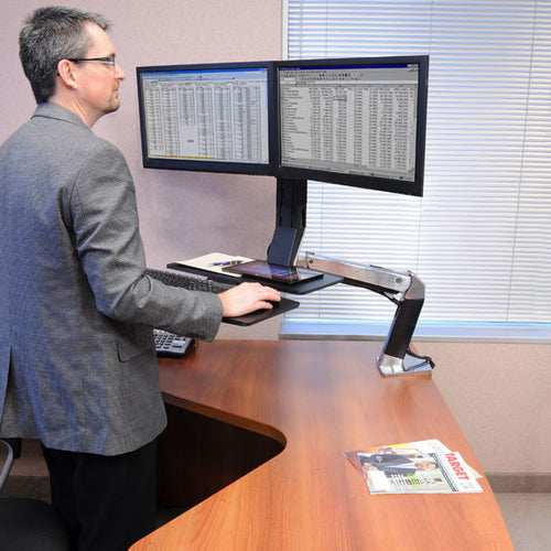 Ergotron WorkFit -A, Dual
