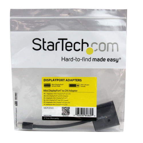 StarTech.com MDP2DVI3 video cable adapter