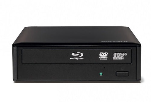 Buffalo BRXL-16U3 Blu-ray RW optisches Laufwerk - USB 3.2, 48x Geschwindigkeit, Schwarz