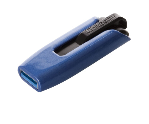 Verbatim V3 Max 128 GB USB 3.0 Flash-Laufwerk – Blau – High-Speed 175 MB/s