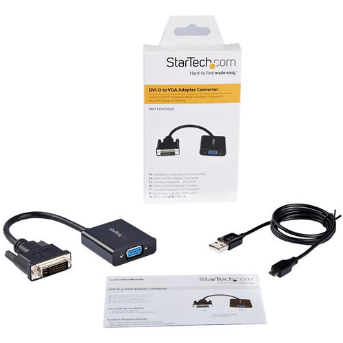 StarTech.com DVI2VGAE video cable adapter
