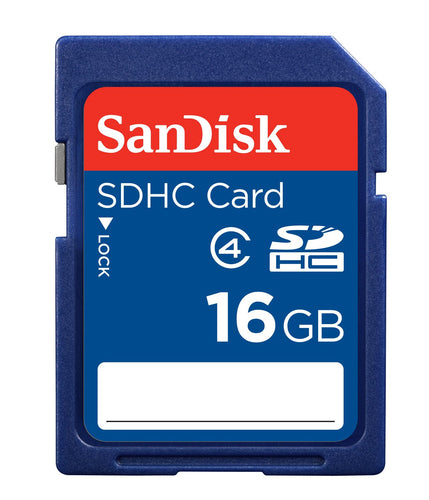 SanDisk 16GB SDHC Class 4