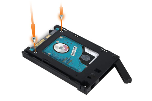 Icy Dock Drive Bay Panel 9.5mm Black Metal 12 Gbit/s