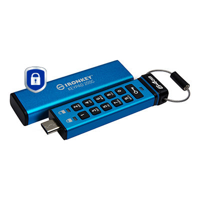 Kingston Technology IronKey Keypad 200 USB flash drive