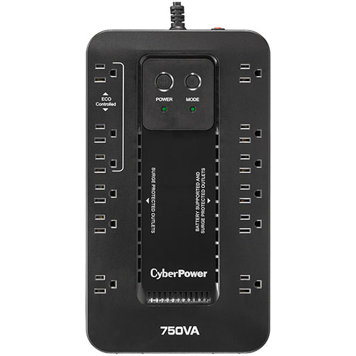 CyberPower EC750G uninterruptible power supply (UPS)
