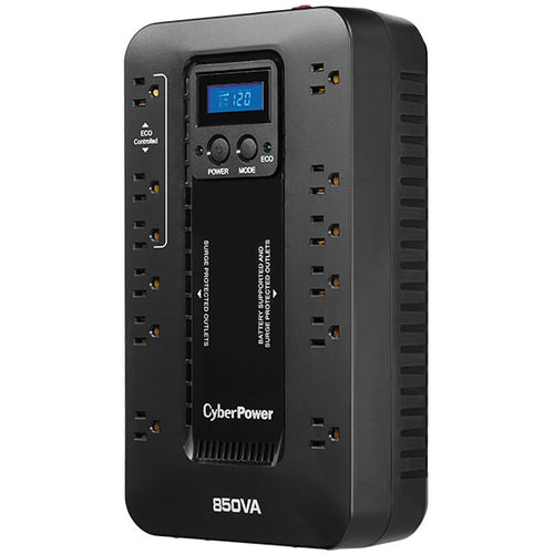 CyberPower EC850LCD uninterruptible power supply (UPS)