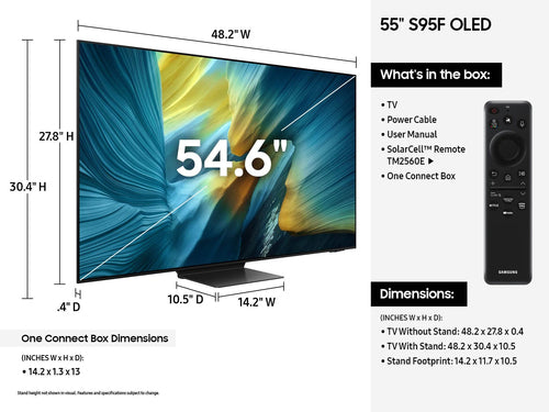 Samsung Series 9 QN55S95FAFXZA TV