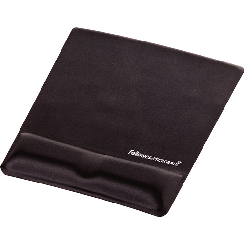 Ergonomisches Mauspad mit Handgelenkauflage, antibakteriellem Schutz und Memory-Schaum, Schwarz