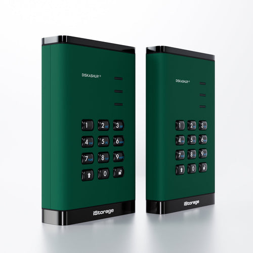 iStorage diskAshur3 4TB Hardware-verschlüsselte SSD USB-C 3.2 Gen 1