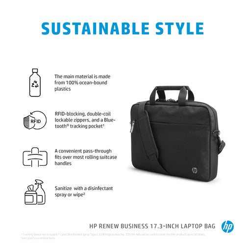 Laptop Bag HP Renew Business 17.3-inch Lightweight Durability
