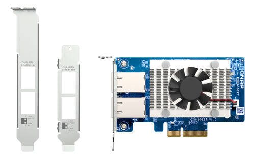 10Gbps PCI Express Network Card QNAP QXG-10G2T Wired Ethernet