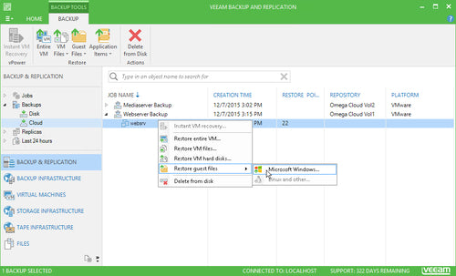 Veeam Backup & Replication
