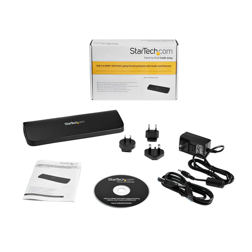 StarTech.com USB3SDOCKHDV laptop dock/port replicator