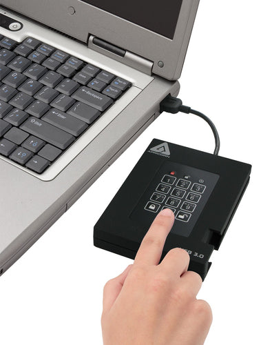 Apricorn Aegis Padlock Fortress 500GB external hard drive