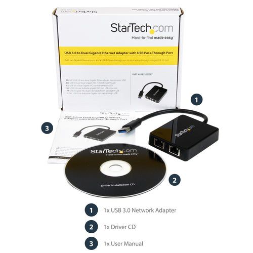 StarTech.com USB32000SPT network card