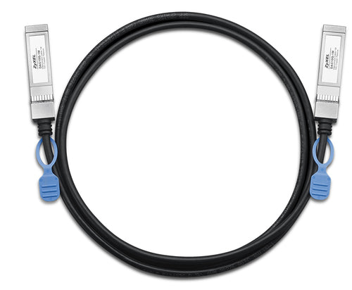 Zyxel DAC10G-1M 1m SFP+ Passive Direct Attach Cable - High-Speed InfiniBand/Fibre Optic