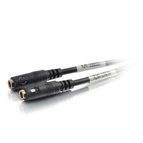 C2G 3.5mm - 2 x 3.5mm m/f audio cable