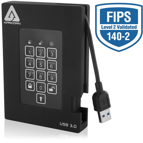 Apricorn Aegis Padlock Fortress external hard drive